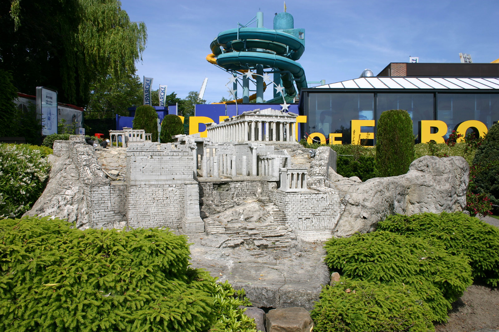 Acropolis, Athens, Greece (Mini-Europe park, Brussels)